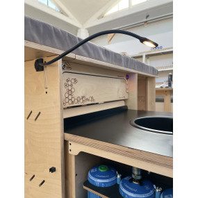 Campinbox Gipsy R3 Ultimate (Küche, Kochgeschirr, Wasser, Kühlschrank)
