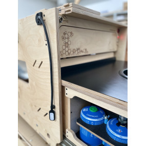 Camping Box Gipsy R3 Ultimate (Cucina, Batteria, Acqua, Frigorifero)