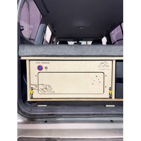 Camping Box Wild Ultimate (acqua, cucina, frigorifero, batteria)