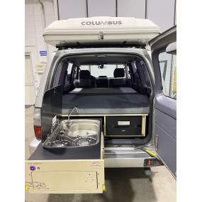 Camping Box Wild Ultimate (acqua, cucina, frigorifero,...