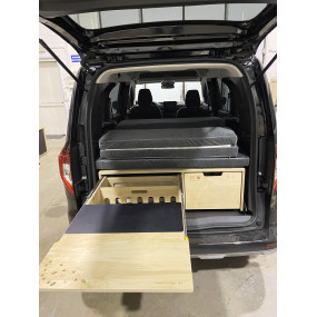 Camping Box Indy Cargo (cassetti, tavolo, letto, materasso)